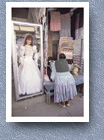 Shop selling material and wedding dresses, La Paz