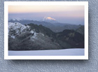 View of Illimani from Huayna Potosi