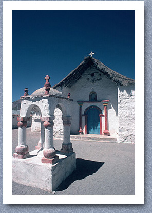 Altiplano church, Parinacota