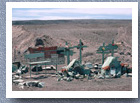 Roadside crosses, San Pedro de Atacama