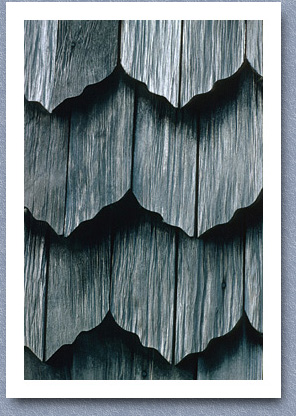 Wood shingle pattern from Castro