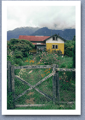 Shingle house on Carretera Austral