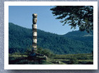 Mapuche totem pole, Lonquimay