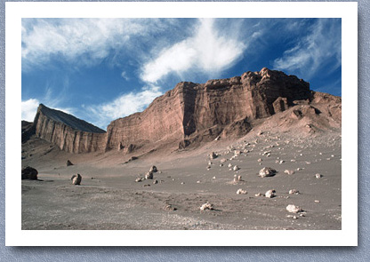 Valle de la Luna and the Cordillera de la Sal