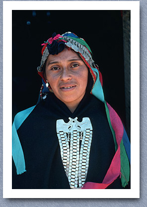 Mapuche woman from Temuco