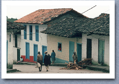 Street scene, Argelia, Antioquia