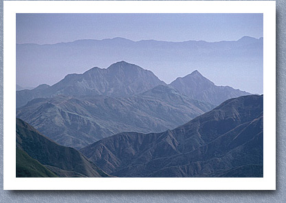 View across to Sabana Crespo, Sierra Nevada de Santa Marta