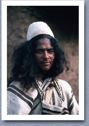 Arhuaco village headman, Rio los Mangos