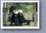 Bus stop chat, Saraguro