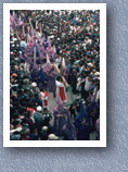 Good Friday procession, Plaza de San Francisco, Quito