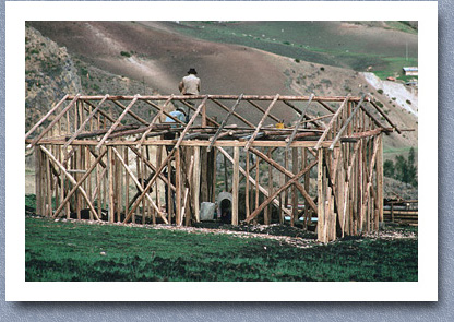 Building a new house, Ingapirca