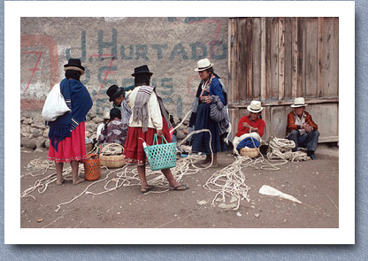 Rope market, Guamote