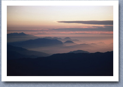 View of the Oriente from north face of Cayambe