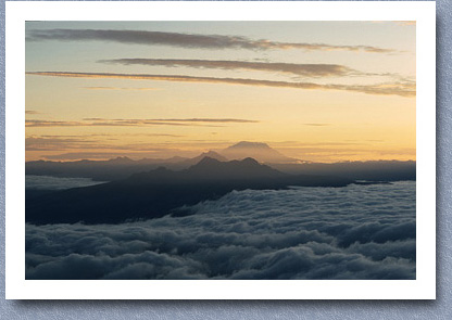 View from Cotopaxi to Antisana