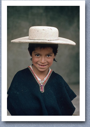 Young boy from Salasaca